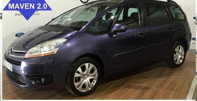 Left hand drive CITROEN C4 GRAND PICASSO 2.0 HDI 7 SEATS SPANISH REG